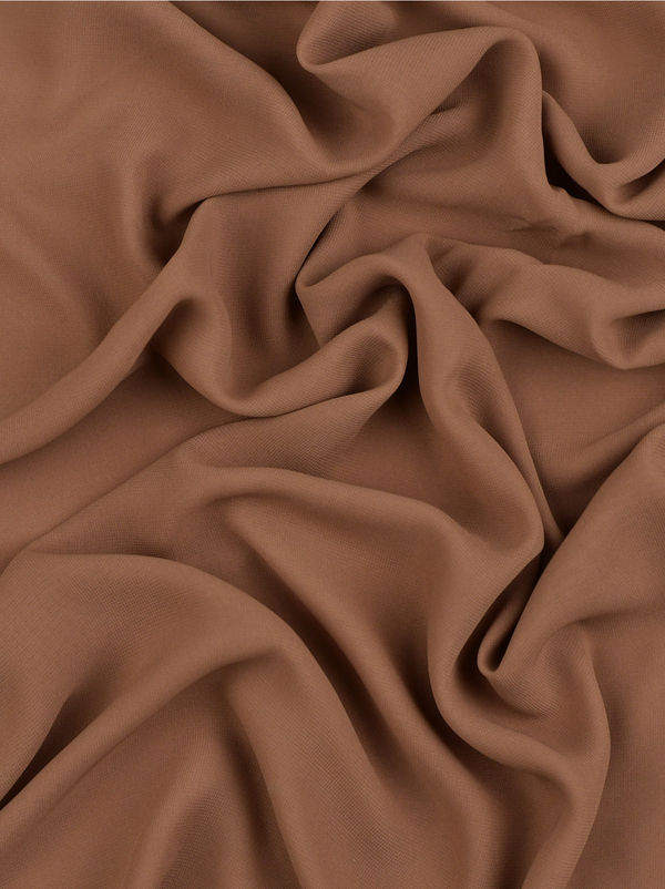 Caramel Cinnamon Chiffon Scarf