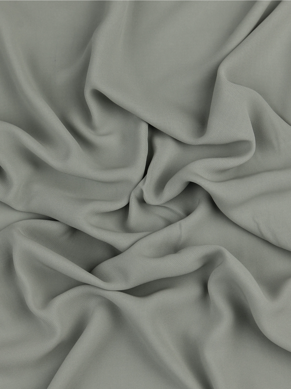 Ash Gray Chiffon Scarf