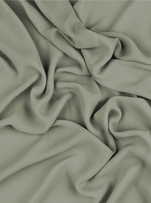 Olive Mist Chiffon Scarf