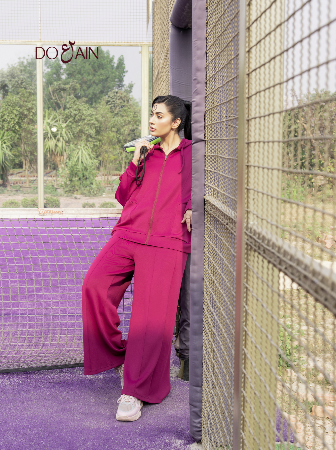 Relaxed Lounge Hooded Suit