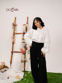 Black Pants – Tailored, Timeless & Effortlessly Elegant | DOAIN