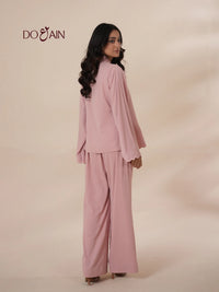 Blush Embroidered Co-Ord Set