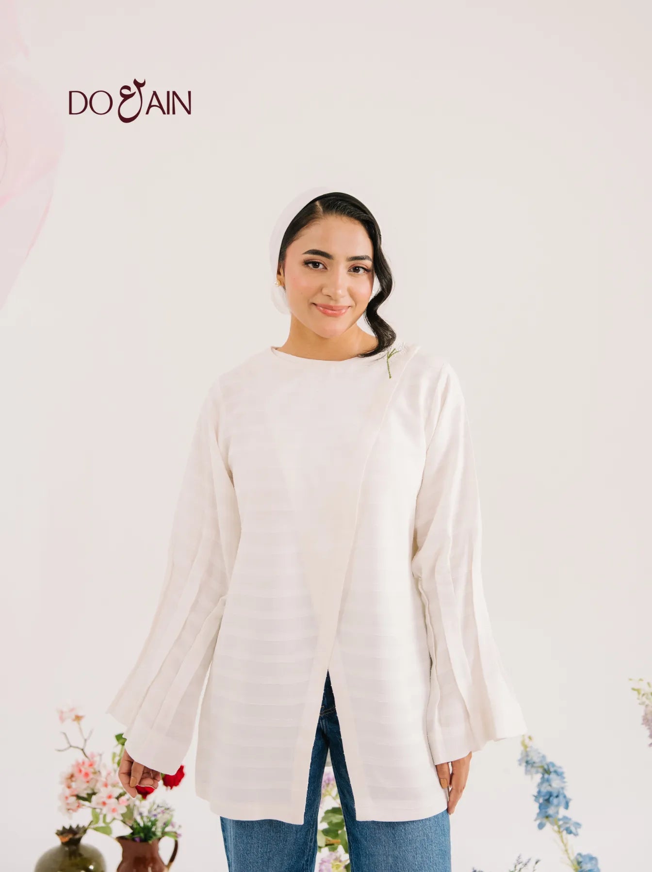 Calla Lily Blouse – Feminine, Elegant & Effortlessly Chic | DOAIN
