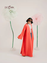 Crimson by DOAIN – Lightweight Statement Shrug in Deep Red