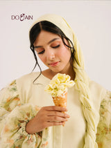 Daffodil Abaya – Vibrant Elegant Abaya with Flowing Silhouette | Doain Official