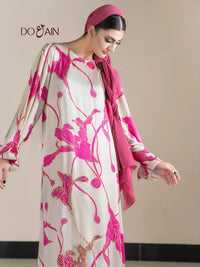 Eira by DOAIN – Pink Floral Co-Ord Set with Embellished Detail