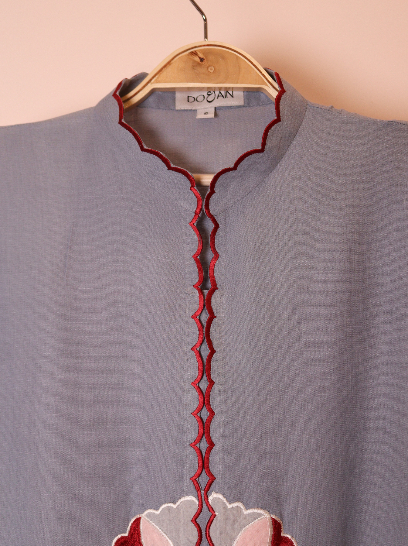 Embroidered Straight Kurta Set