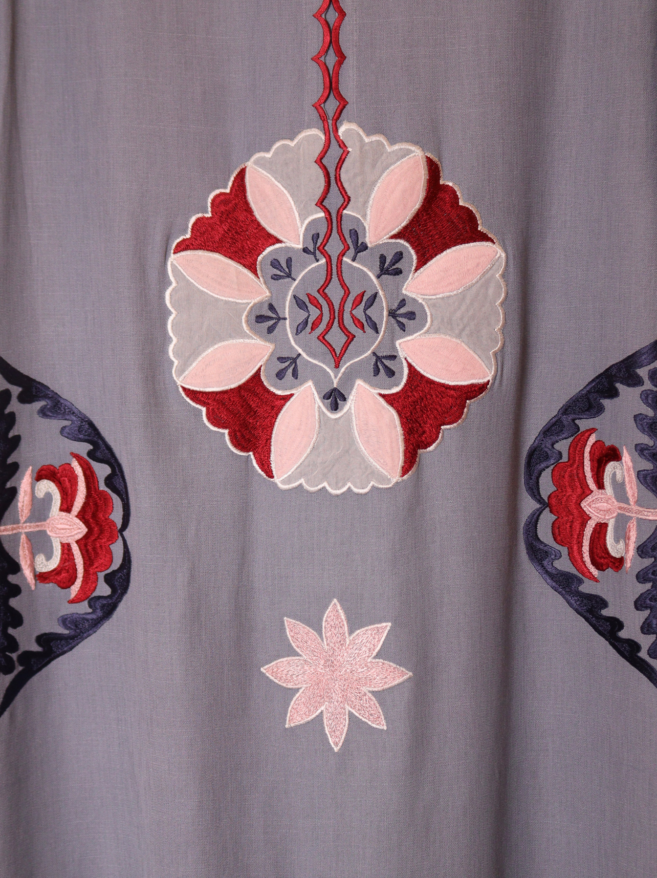 Embroidered Straight Kurta Set