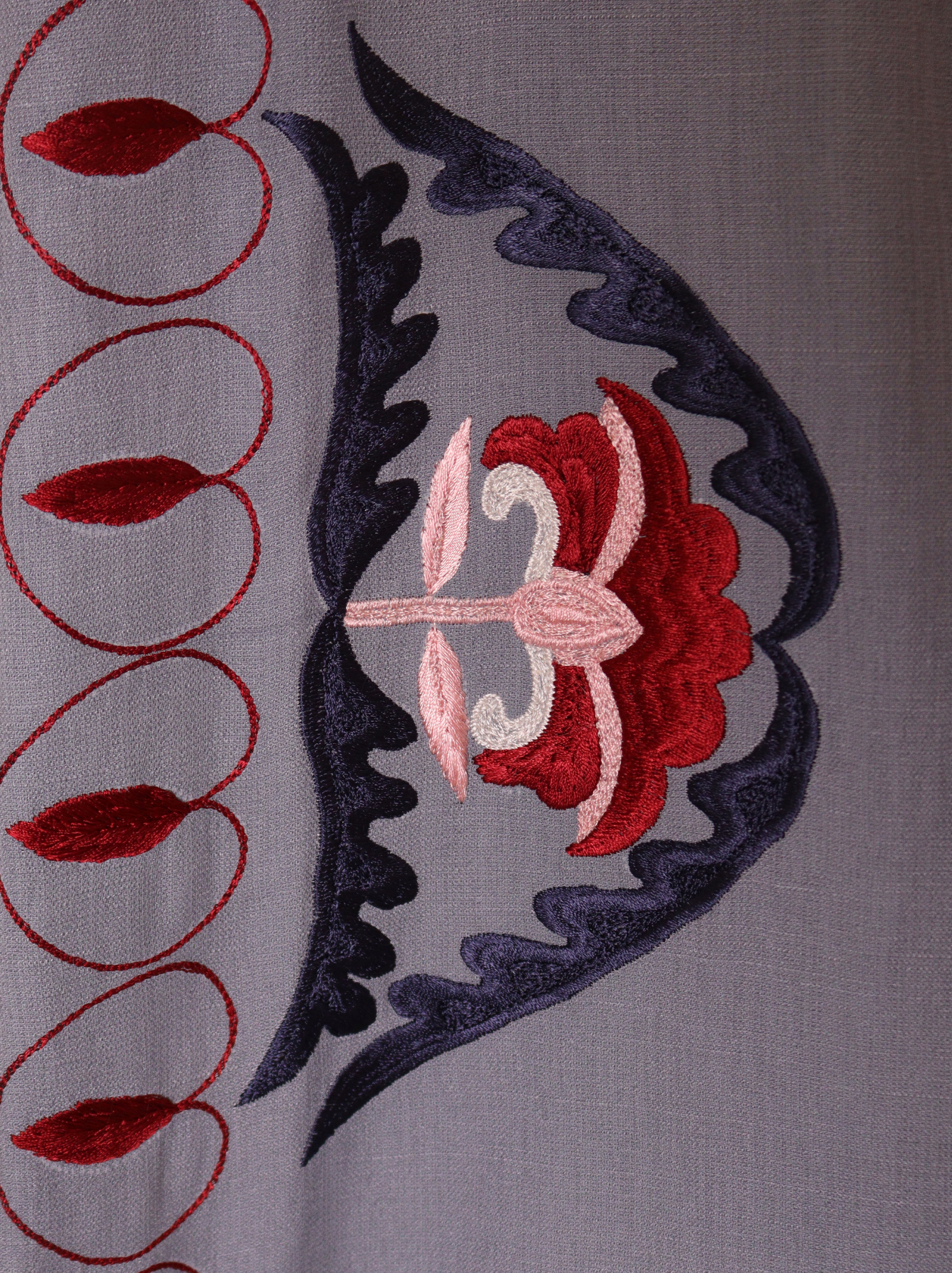 Embroidered Straight Kurta Set