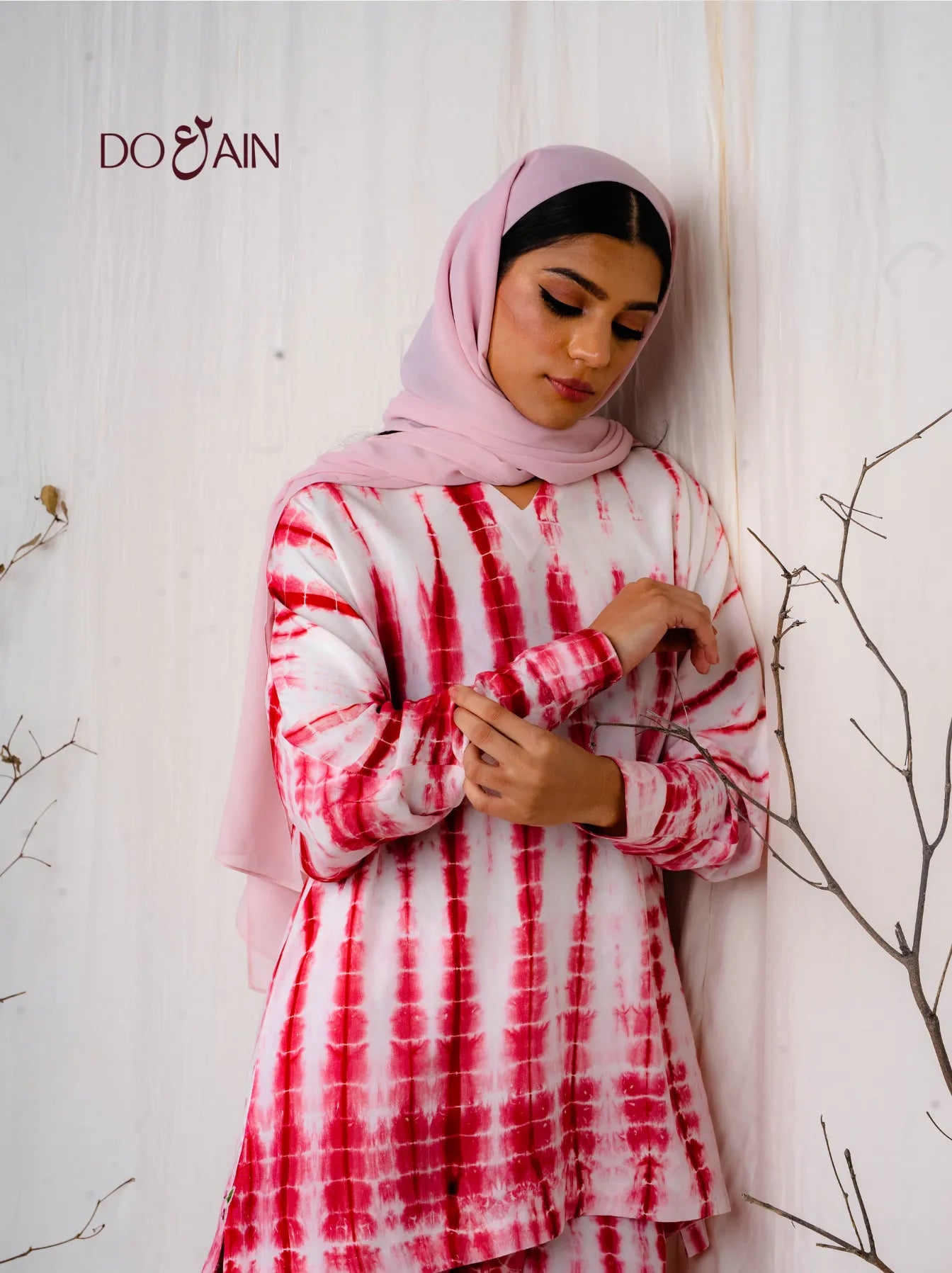 Hazel Tie & Dye Co-ord – Boho Chic Two-Piece with Embroidery