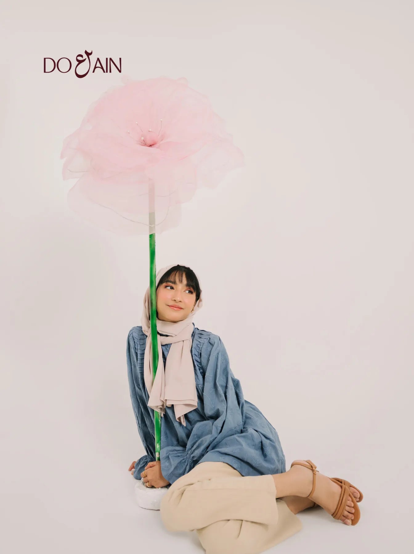 Iris Blouse by DOAIN – Lightweight Embroidered Elegance