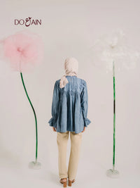 Iris Blouse by DOAIN – Lightweight Embroidered Elegance