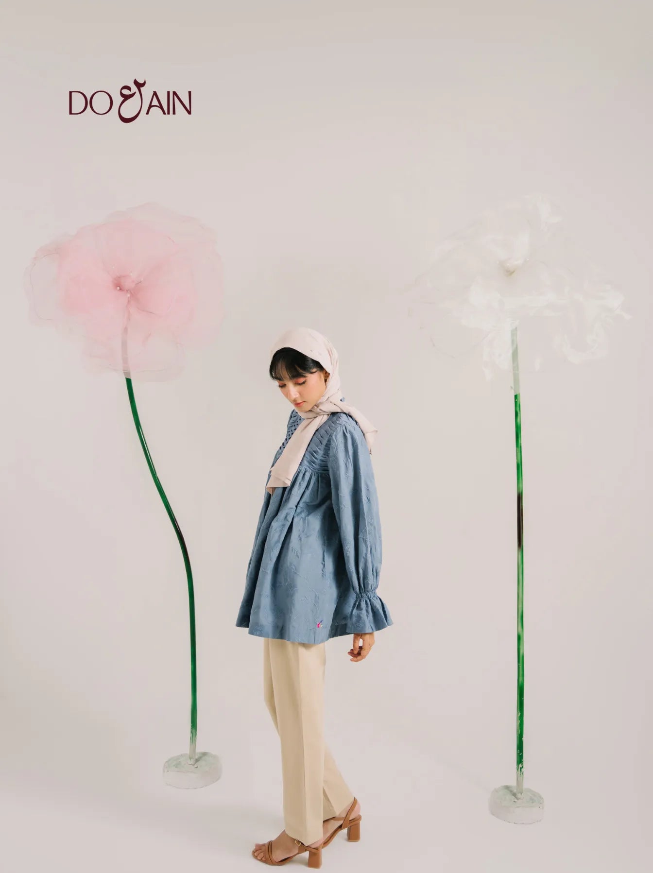 Iris Blouse – Embroidered, Elegant & Perfect for Summer | DOAIN