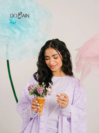 Lavender Haze by DOAIN – Dreamy Chikankari Summer Dress Set