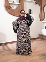 Leopard Silk - Abaya