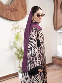 Leopard Silk - Abaya