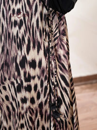 Leopard Silk - Abaya