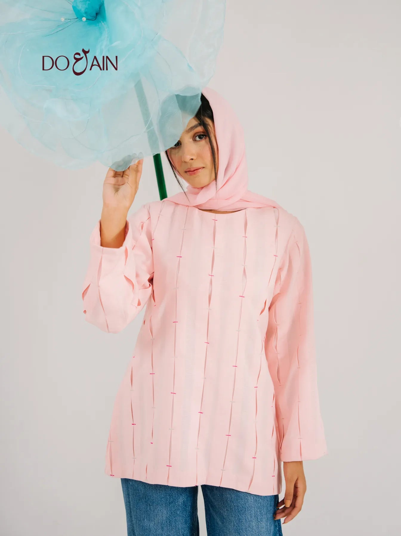 Liana by DOAIN – Blouse-Inspired Jumpsuit for Modern Elegance