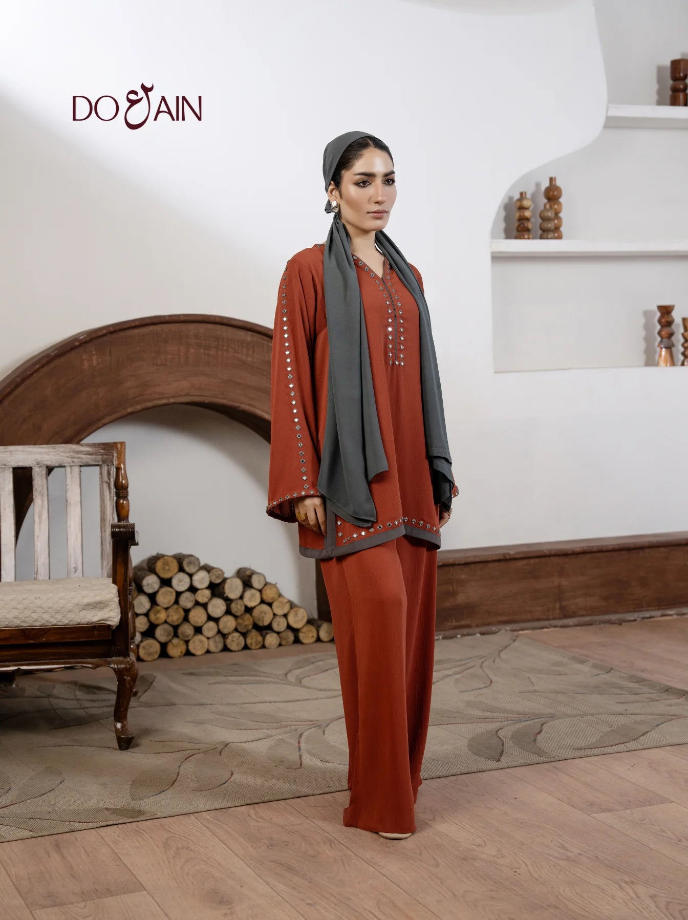 Lotus Embellished - Co-ord Set