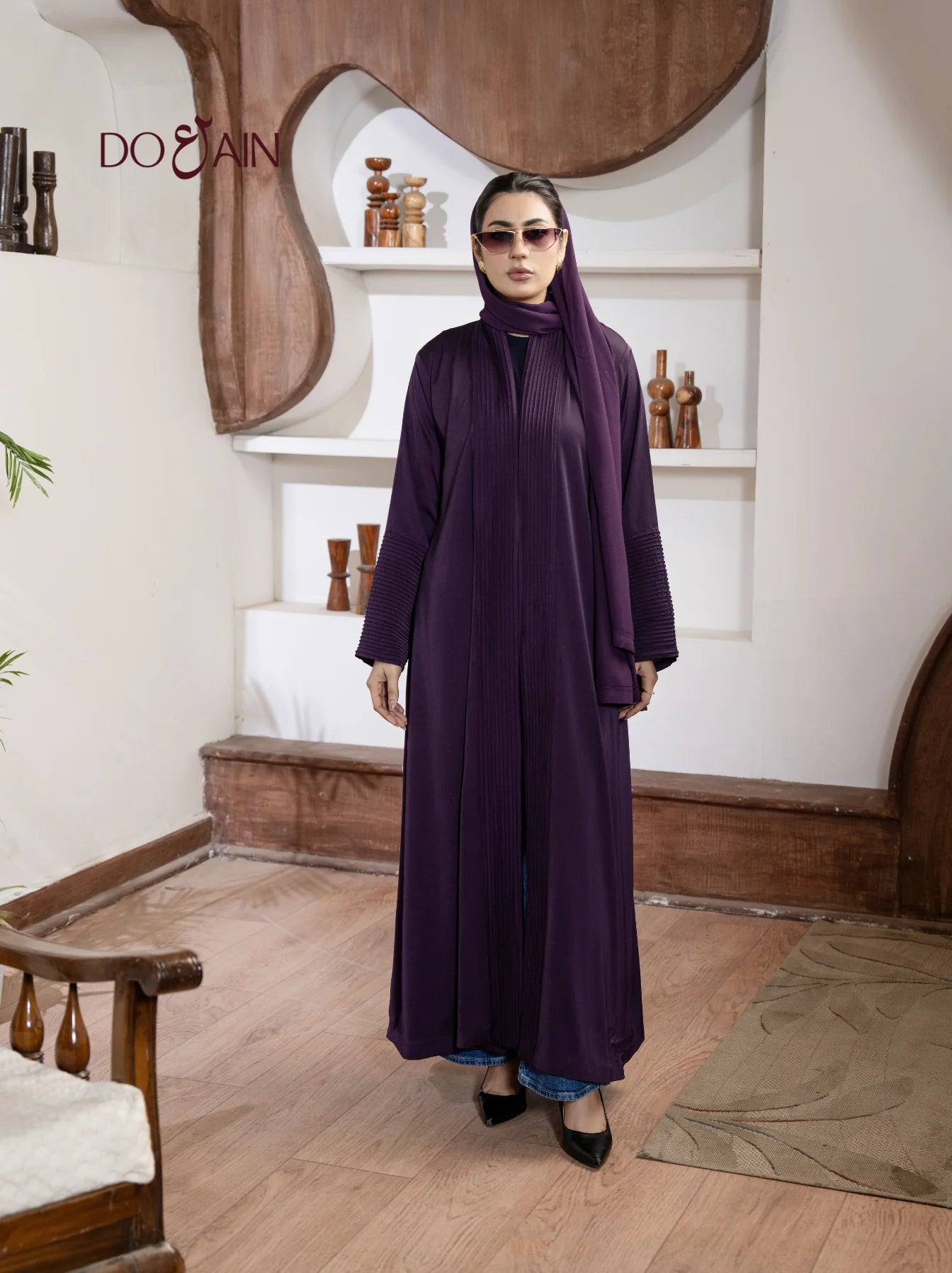 Magnolia Woven - Abaya