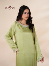 Matcha Silk Co-Ord Set