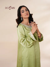 Matcha Silk Co-Ord Set