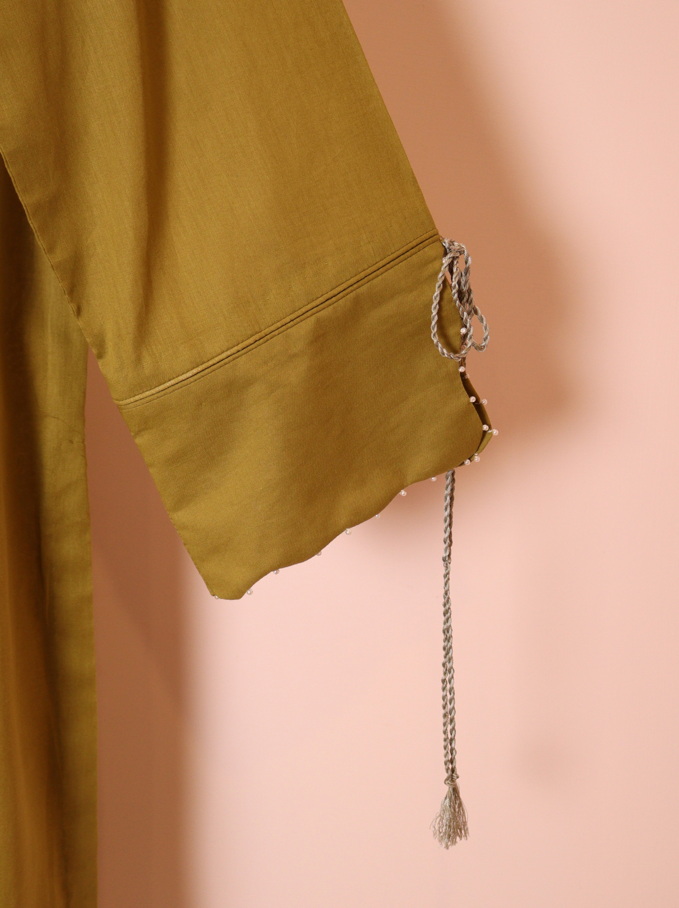 Olive Embroidered Co-ord Set