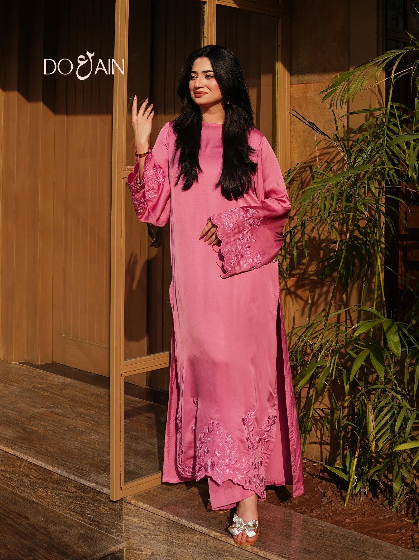 Orchid Smoke Silk Ensemble