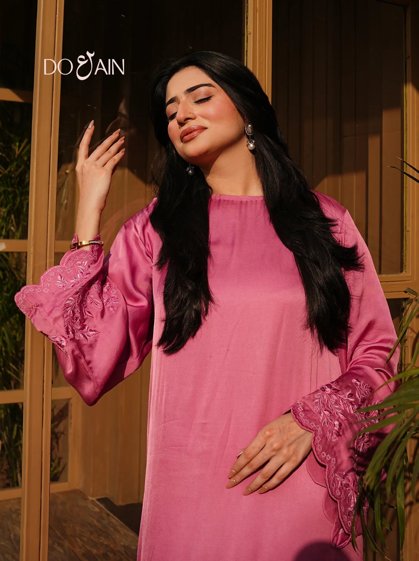 Orchid Smoke Silk Ensemble