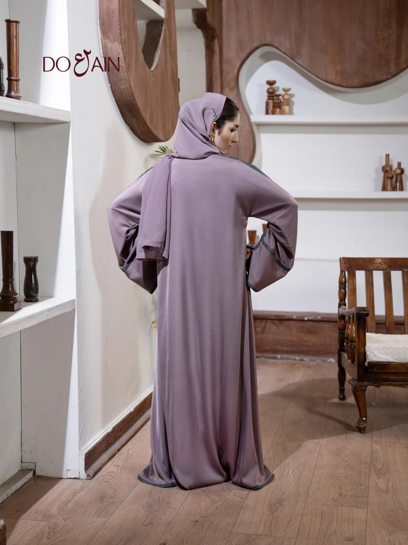 Peony Zinnia - Abaya