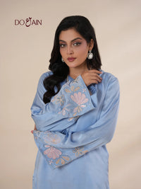 Periwinkle Silk Co-Ord Set