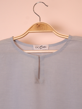 Powder Blue Contrast Co-ord Set