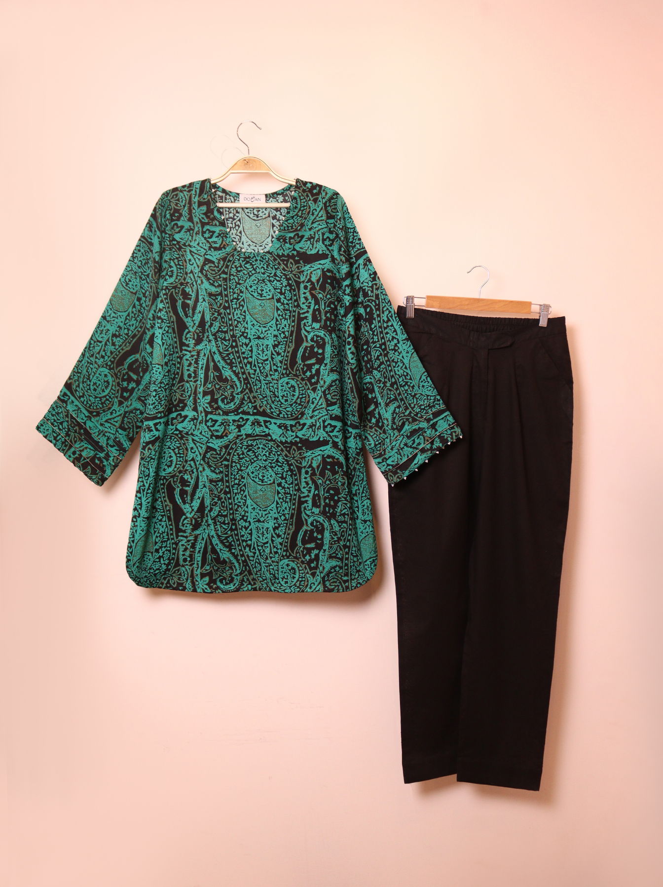 Printed Farshi Shalwar Co-ord Set