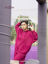Relaxed Lounge Hooded Suit