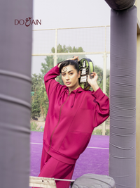 Relaxed Lounge Hooded Suit