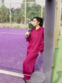 Relaxed Lounge Hooded Suit