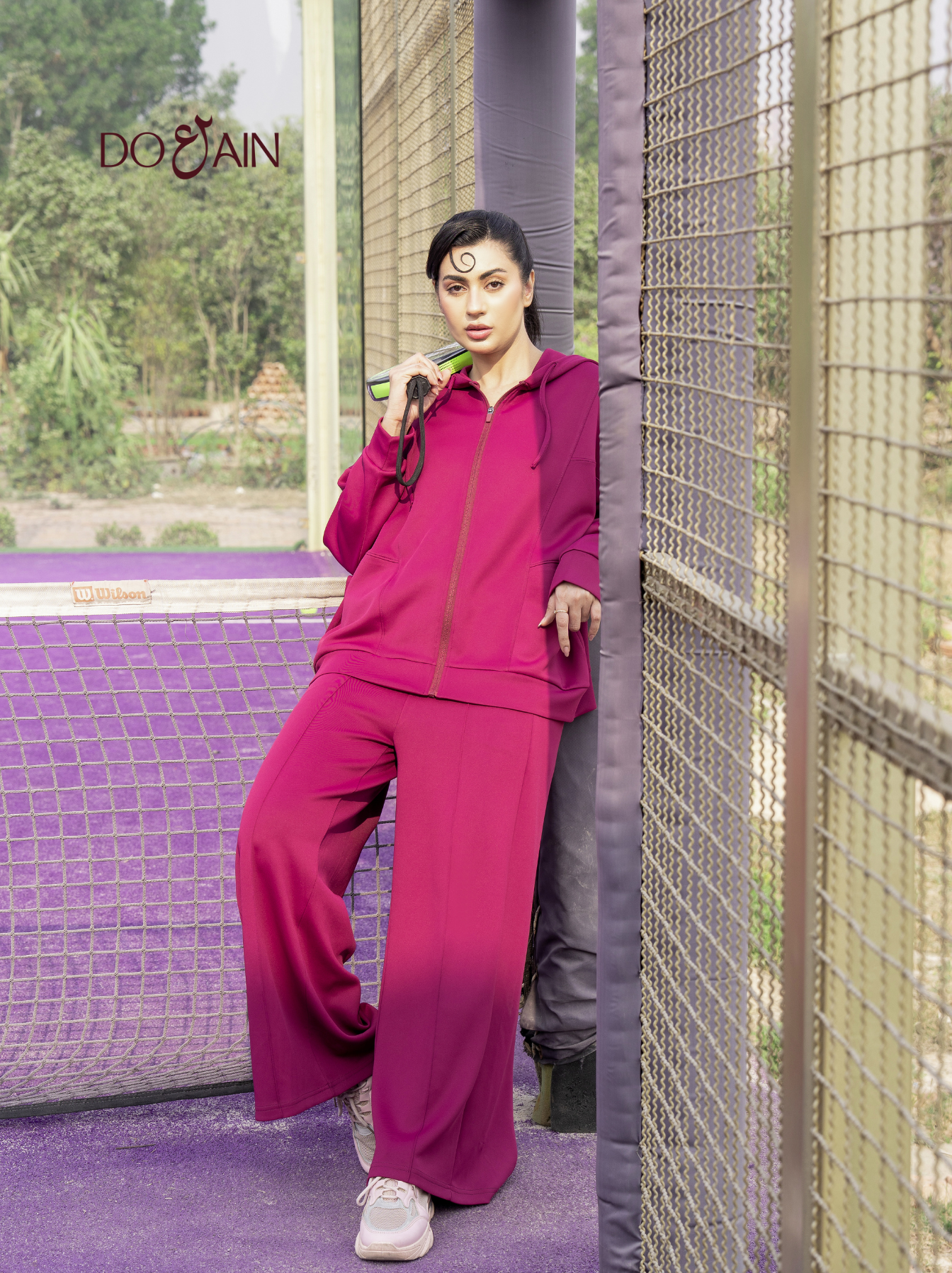 Relaxed Lounge Hooded Suit