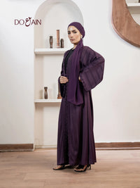 Ribbed Calla - Abaya