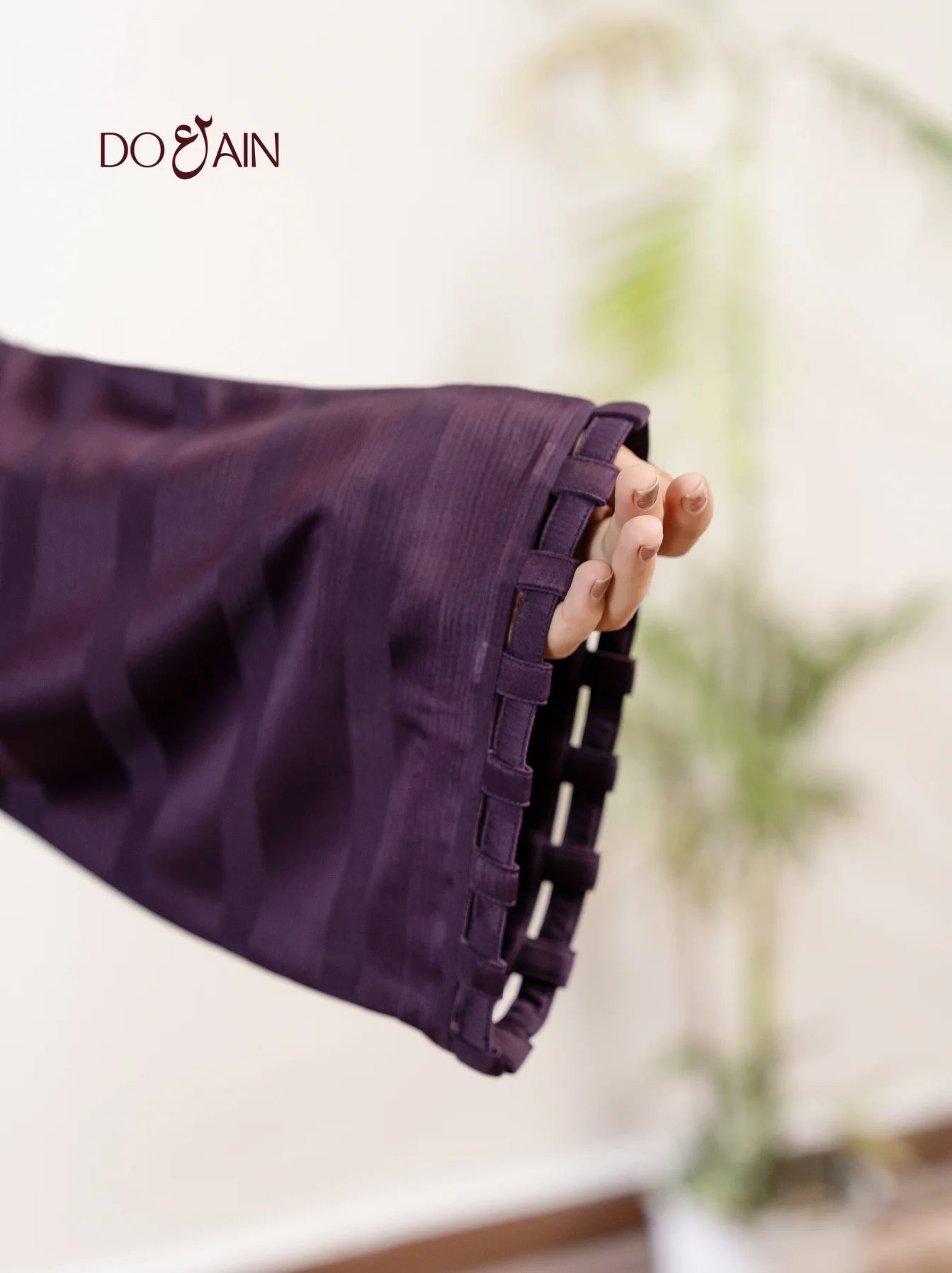 Ribbed Calla - Abaya