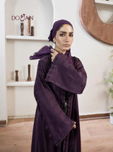 Ribbed Calla - Abaya