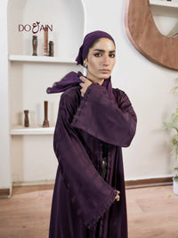 Ribbed Calla - Abaya