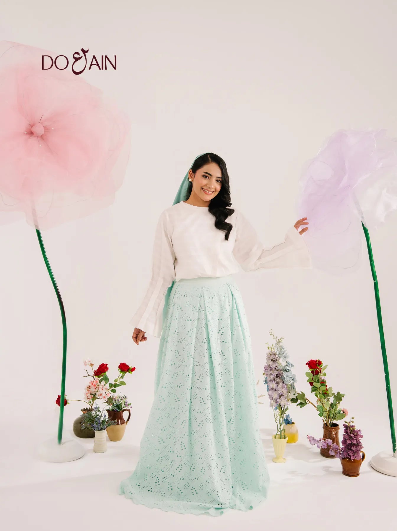 Seaform Skirt – Flowy, Elegant & Versatile Wardrobe Staple | DOAIN