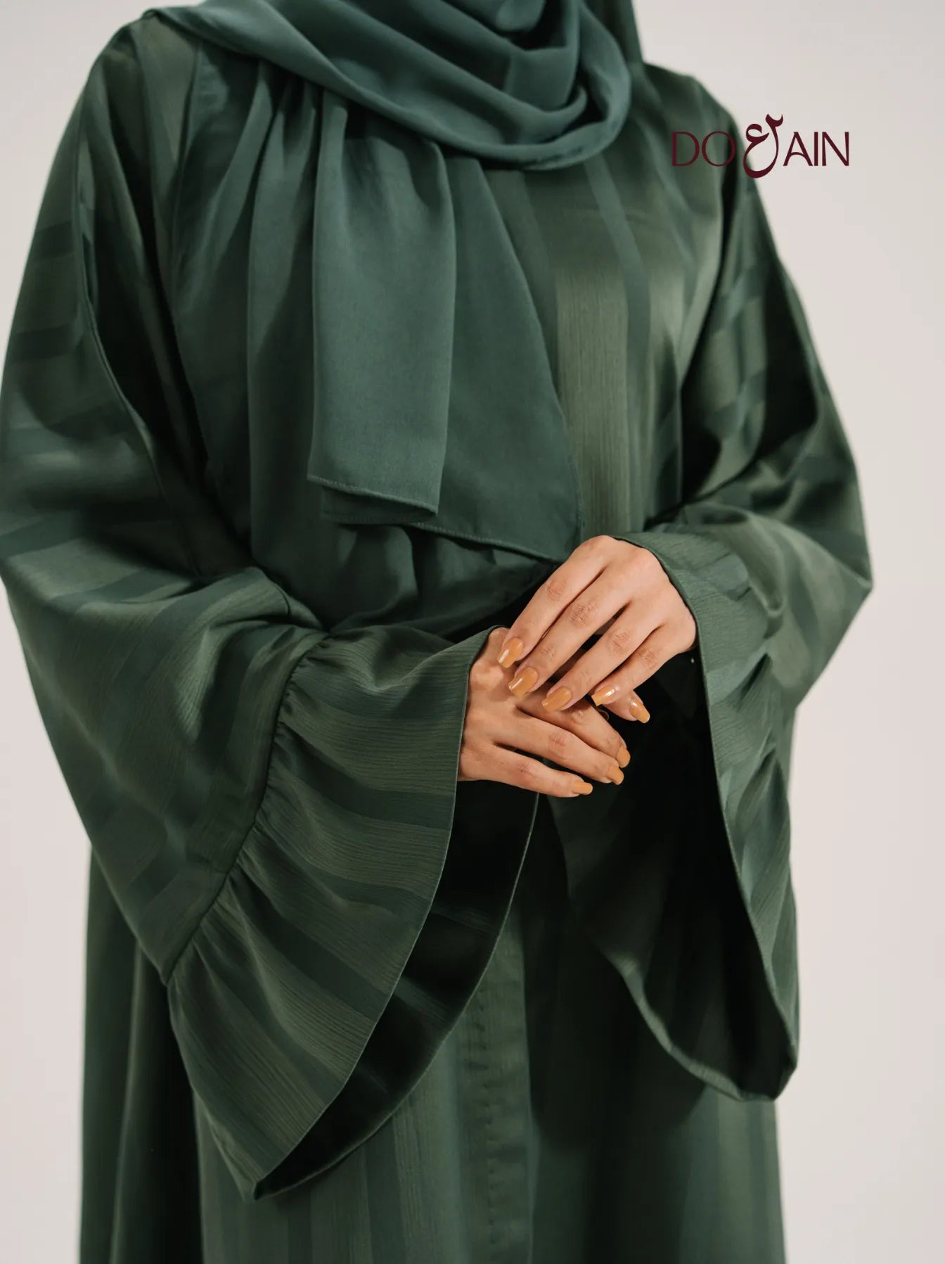 Sorrel Abaya – Earthy, Elegant & Effortlessly Tailored | DOAIN
