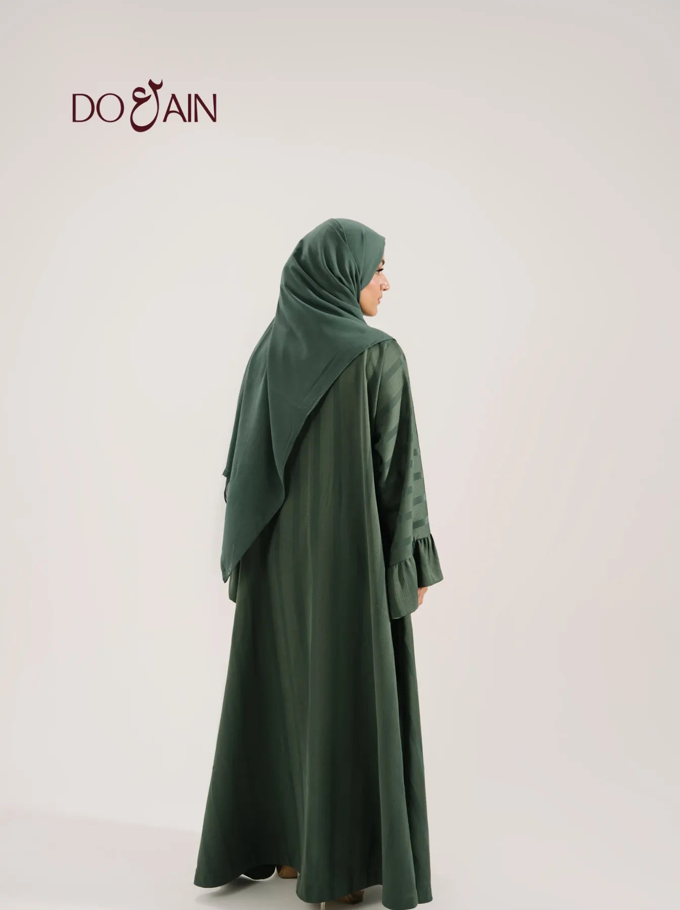 Sorrel Abaya – Earthy, Elegant & Effortlessly Tailored | DOAIN