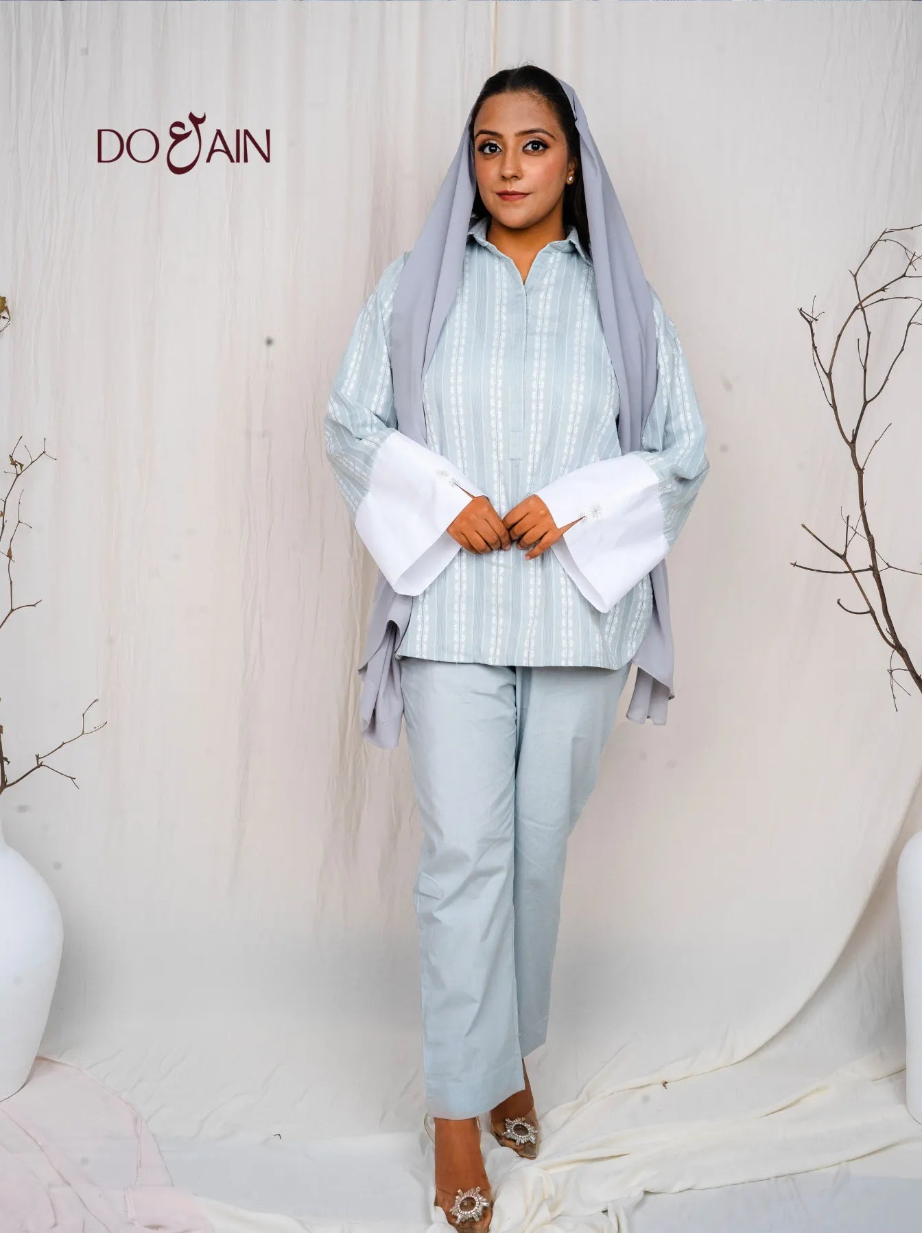 Tansy Two-Piece Set – Elegant Cotton Co-ord for All Seasons