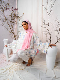 Twinspur Co-ord Set – Floral Chickenkari Elegance | DOAIN